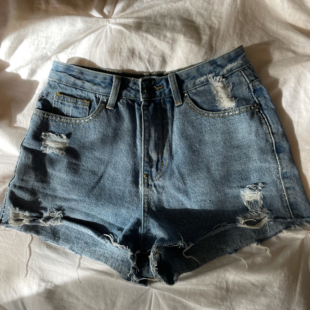 Revolve Superdown Denim Shorts